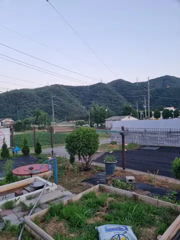 토욜 늦은 오후에 촌에 도착!